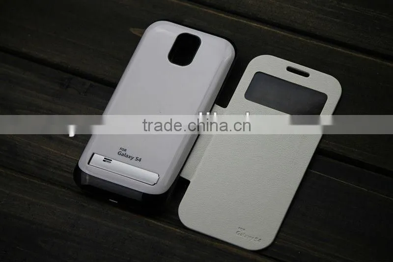 For Samsung S4 i9500 ultra slim battery cover case filp case