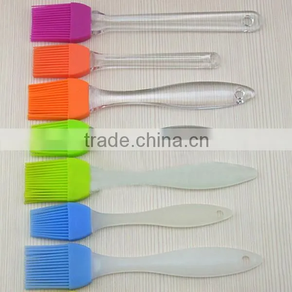 Best good colorful Non-stick portable bbq silicone oil brush,silicon paint grill brush