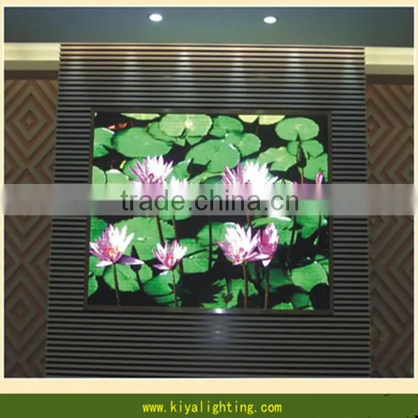 Advertising and Commercial Usage full color P6 indoor led video wall