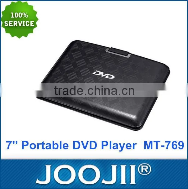 High Quality 7''Portable EVD DVD Player Price with TV/FM Function
