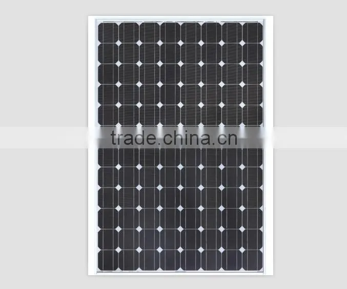 220W mono solar cell plate solar panel
