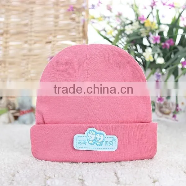 MZ-MS-007 high quality oem service cotton knitted baby winter hat