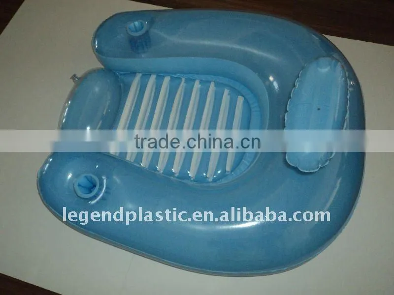 pvc inflatable floating air chair