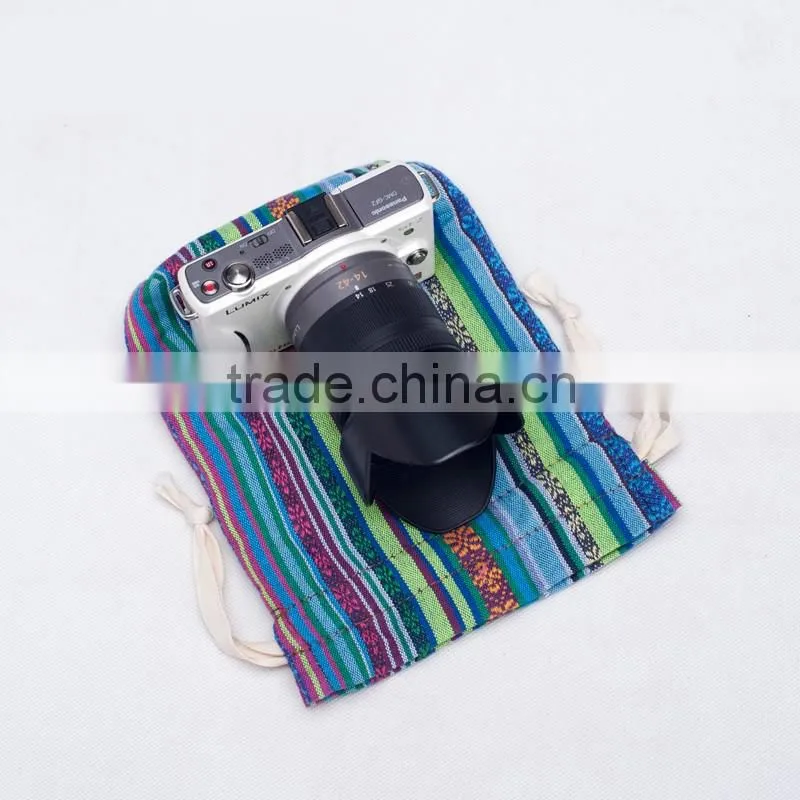 Fashion outdoor handle small digital camera bag