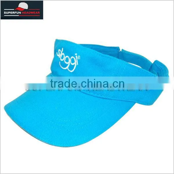 professional supplier high quality running sun visor hats