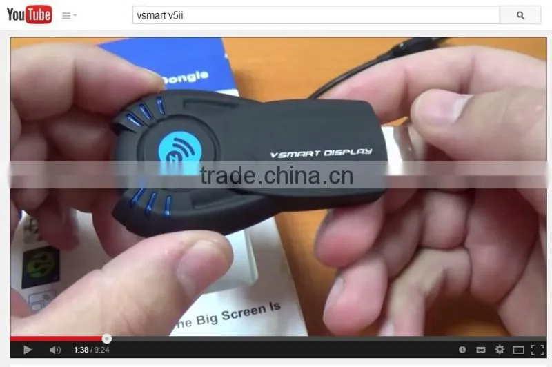 Vensmile EZcast EZcast dongle V5ii better than EZcast M2 Actions 8251 DDR128M/FLASH 128M support Airplay/Miracast/DLNA EZCAST