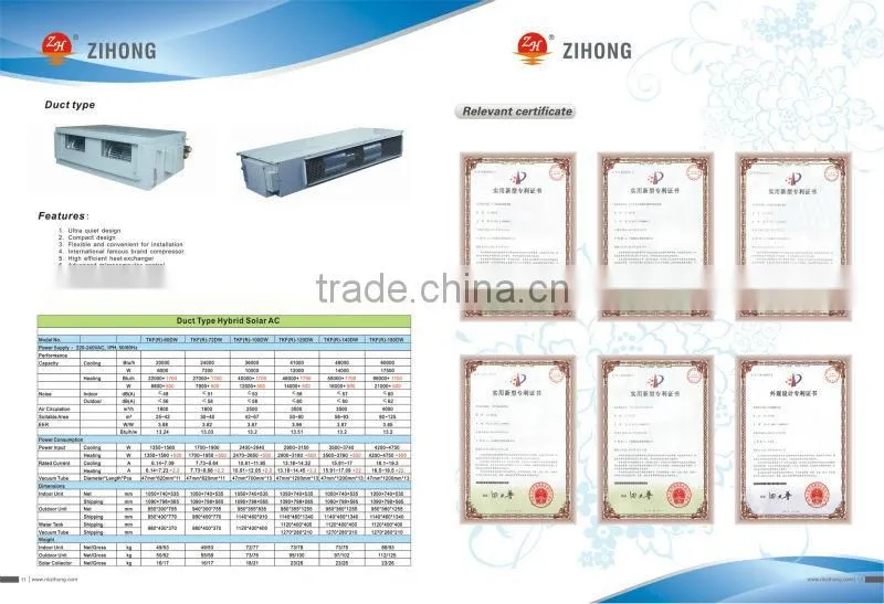 solar DC air conditioner,100% solar air conditioner,photovoltaic system air conditioner
