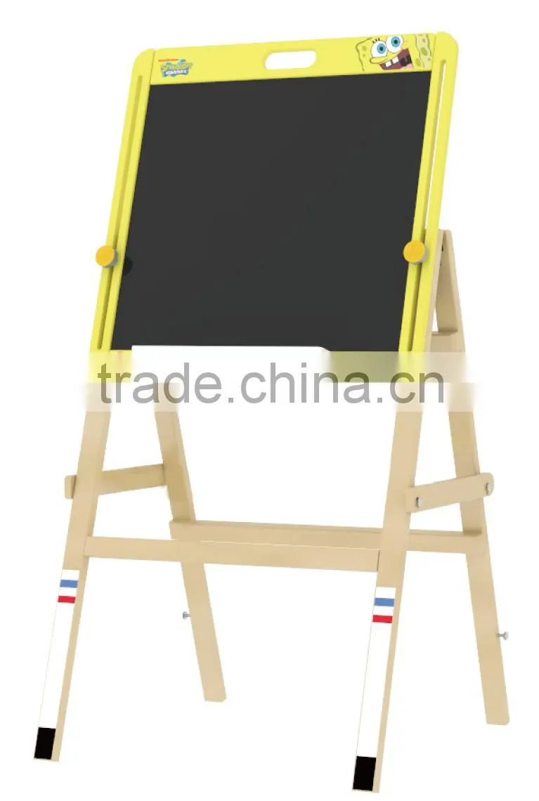 2015 hot promotional items one minite Install spongebob chalkboard actual height setting christmas blackboard decoration