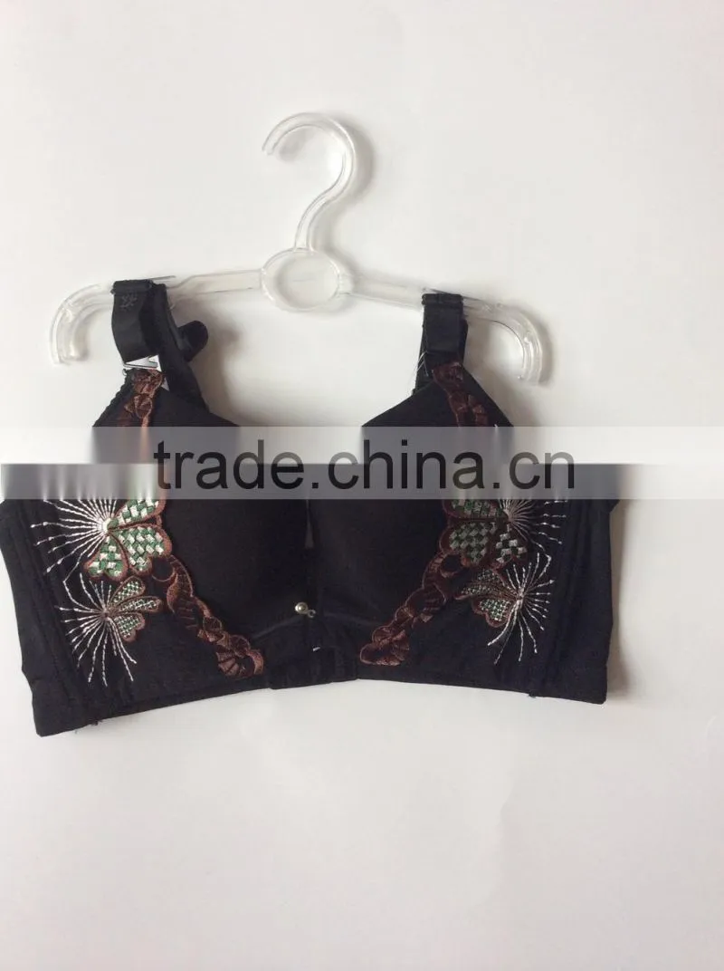 High Workmenship Full Cup Sexy Bra of Embroidery Pattern