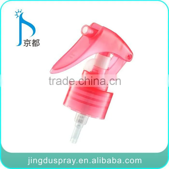 hyaline rose red Plastic trigger sprayer bottle mini bottle sprayers