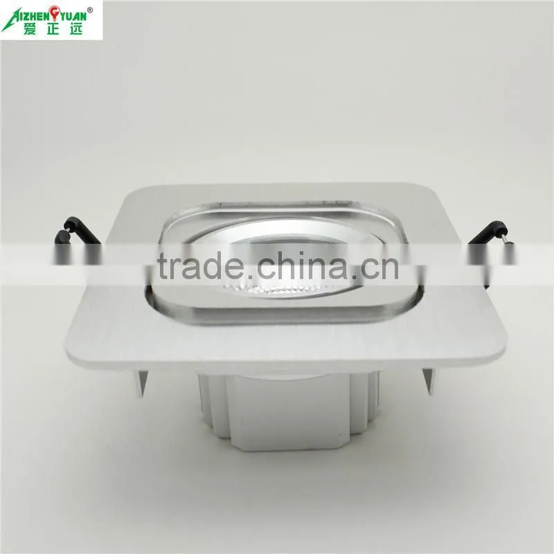 Hot selling 10w single head High Quality cob led recessed grill light