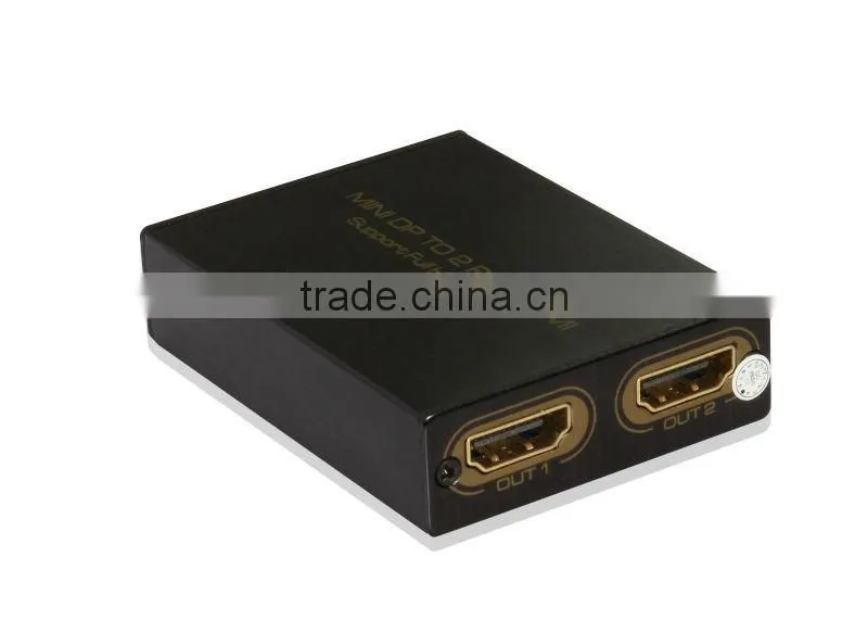MINI DP TO 2 Port HDMI Converter media converter