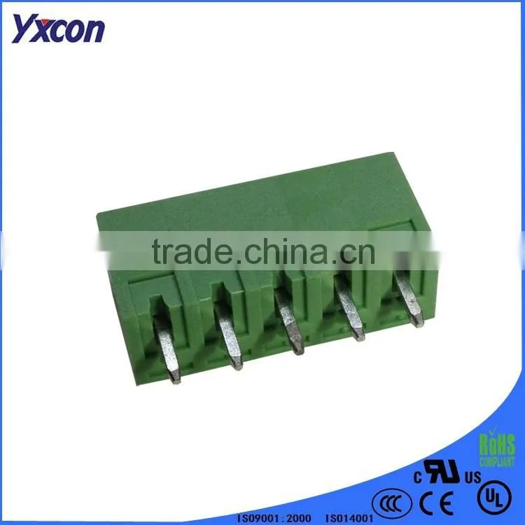 3pin straight green color wire to board connector Terminal Block