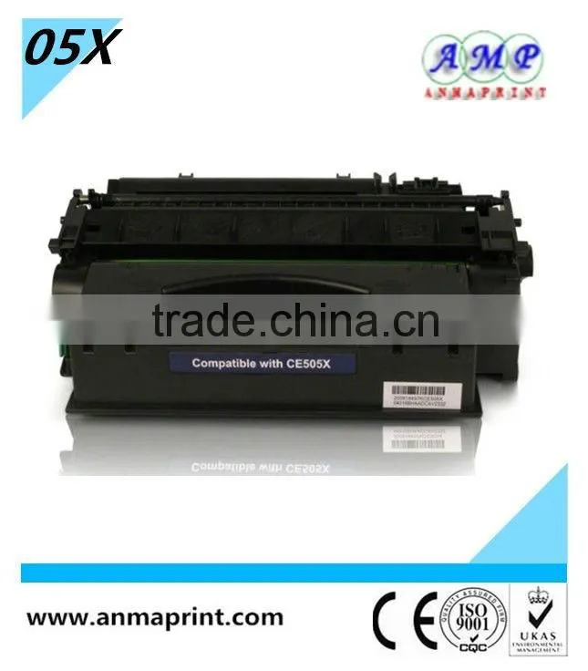 universal China compatible Toner Cartridge CE505X Laser Printer Cartridge for HP Printers bulk buy from china