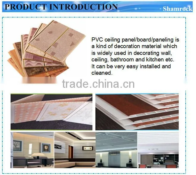 PVC board for wall decoration