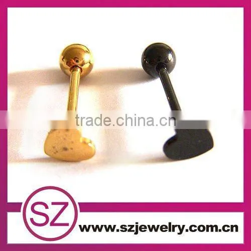 D64 fake barbell piercing
