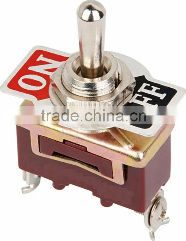 Free Sample 3 Pin ON OFF miniature toggle switch