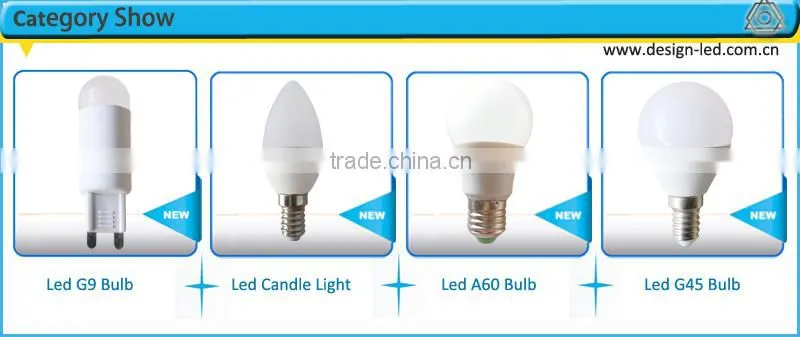 Plastic coated Aluminum A60 e27 led glass bulb