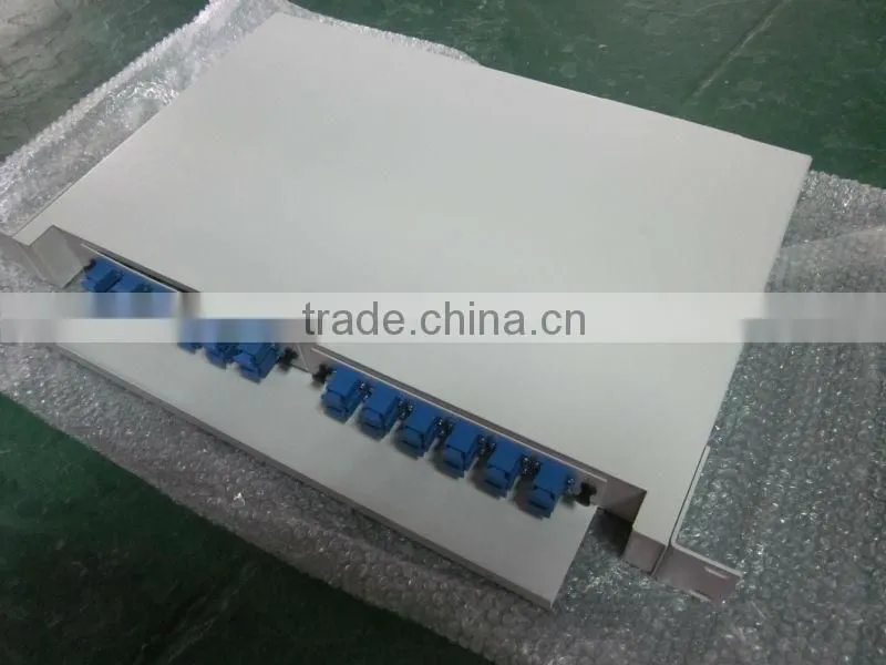 24 SC cores Slidable Rack-mount Fiber Optic Distribution Frame(ODF)