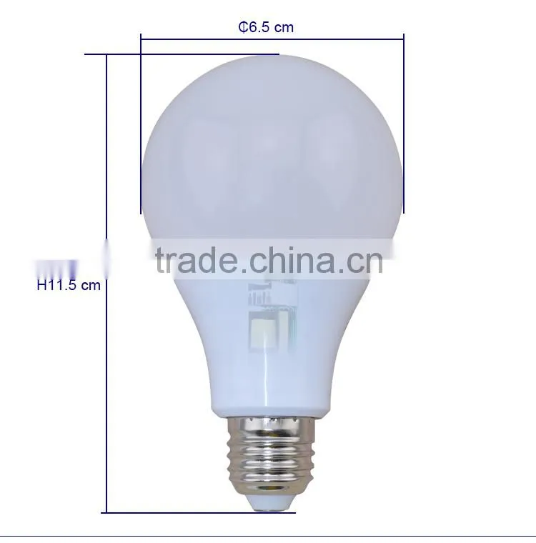 AC85-265V E27 / B22 PBT LED Bulb Light 7W