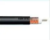 Solid PTFE insulated high frequency coaxial cable