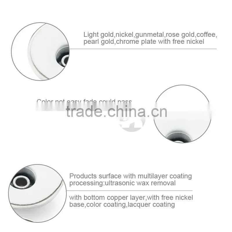 Multi-color Painted Custom Metal Screwing Jean Button