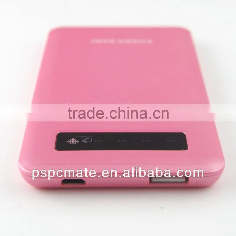 Super Slim Portable Power bank charger for mobile charging use