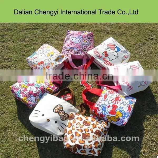 2016 fashion heart shape sling PVC bags