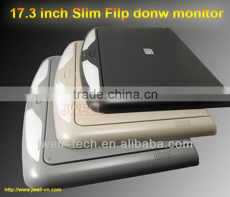 17 inch vehicle roof mount tv monitor with ir transmitter