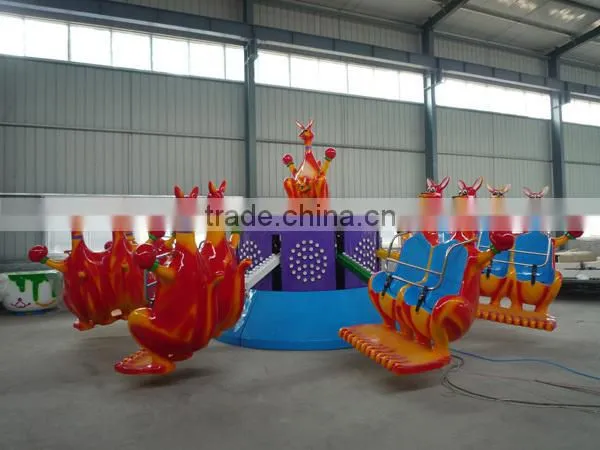 China entertainment equipment kids carnival rides mini flying car/boat rides