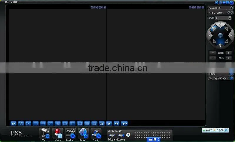 Professional IP Network Video Server for CCTV Camera system,support Audio,Alarm,PTZ,2xSATA