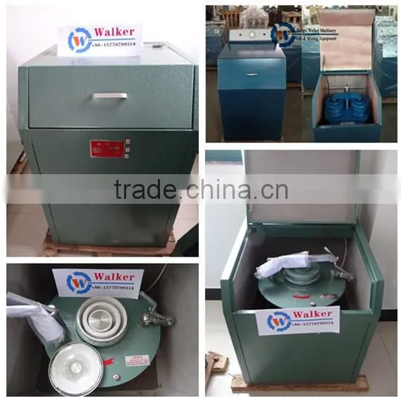 geology laboratory equipment fine pulverizer with manganese steel bowl