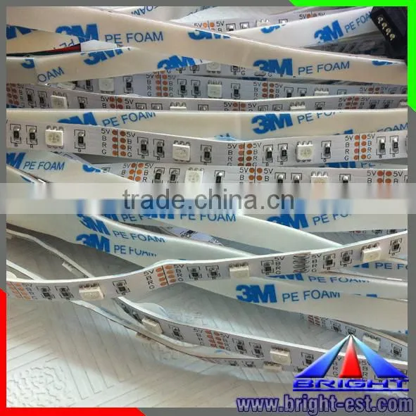 ShenZhen Factory Storefront Led Lights RGB 5050/3528 5v/3.7V Led Strip Light With RF Controller