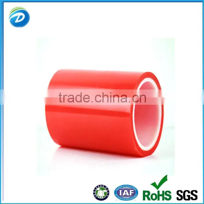High Quality Red Liner Solvent Acrylic PET Tape