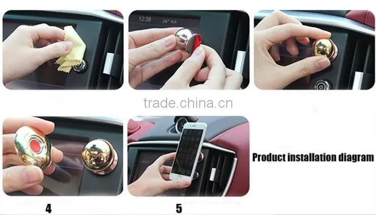 Custom wholesale new car accessories products magnetic car phone holder