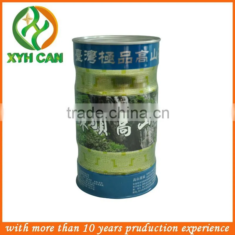Adorable design and reliable tea cans with airtight internal lid, made in Japan