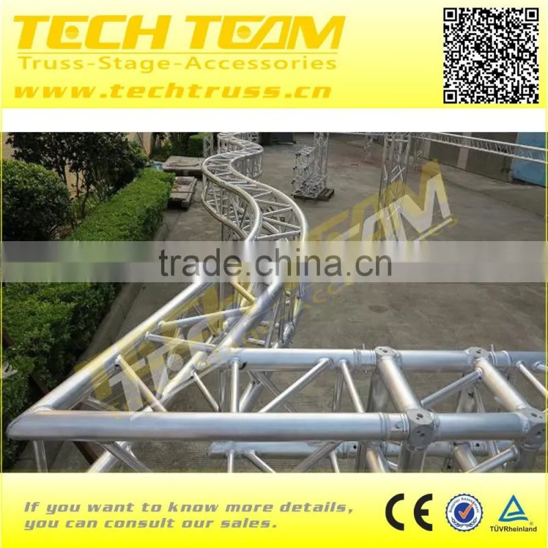 6m 4m 3m Aluminium Roof Truss System , Roof Truss System