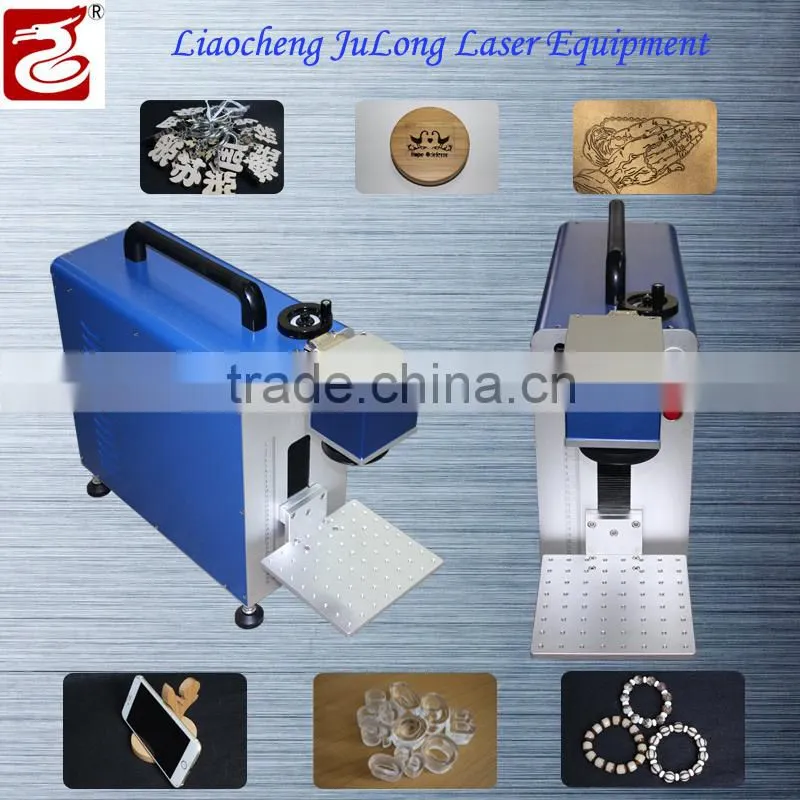 shandong liaocheng fiber laser marking machine laser engraving machine price with CE