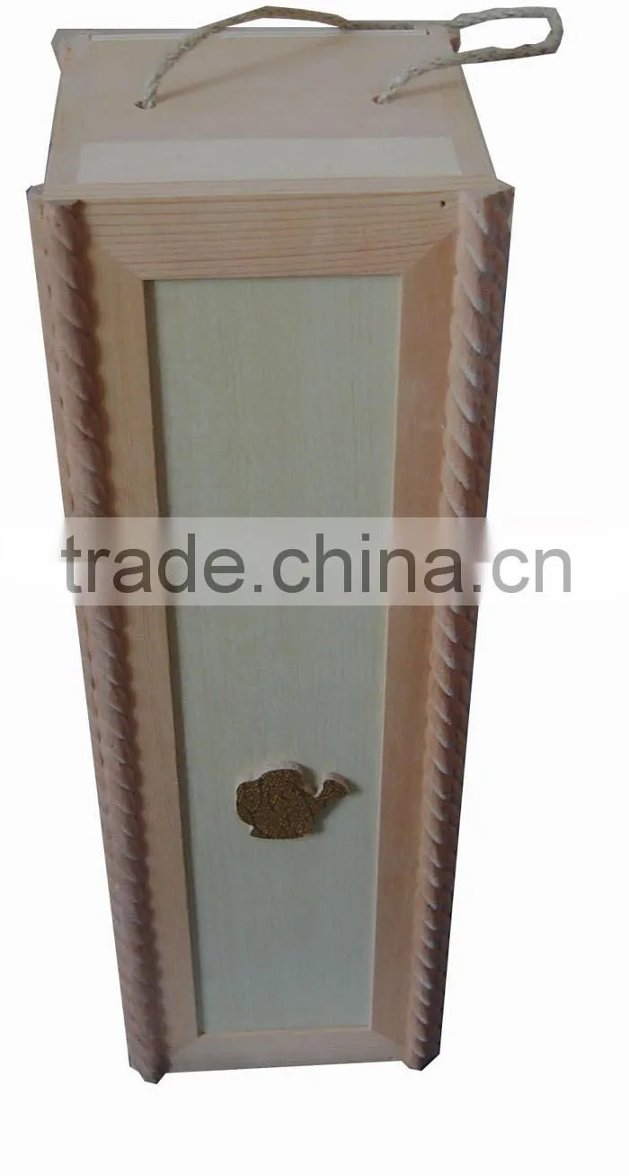JINLINYUAN direct sale wooden wine box with 2 bottle,welcome to order