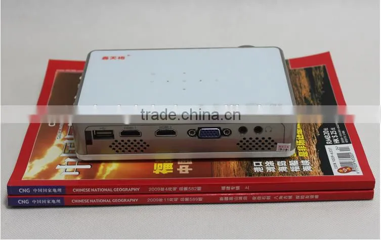 New Mini 1080P 400 ANSI Lumen HDMI Digital DLP Portable 3D Projector