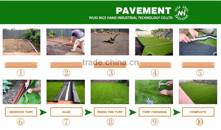 Long Warranty Nature Landscape Turf Artificial Grass For Garden