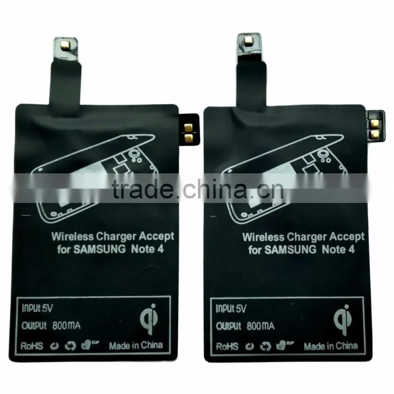 Qi Wireless Charger Receiver portable charger receiver for Samsung Galaxy S3/S4/S5 Note 2/3/4