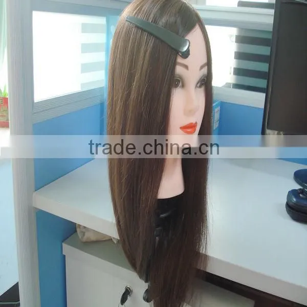 Custom Made male training head with 100% human hair