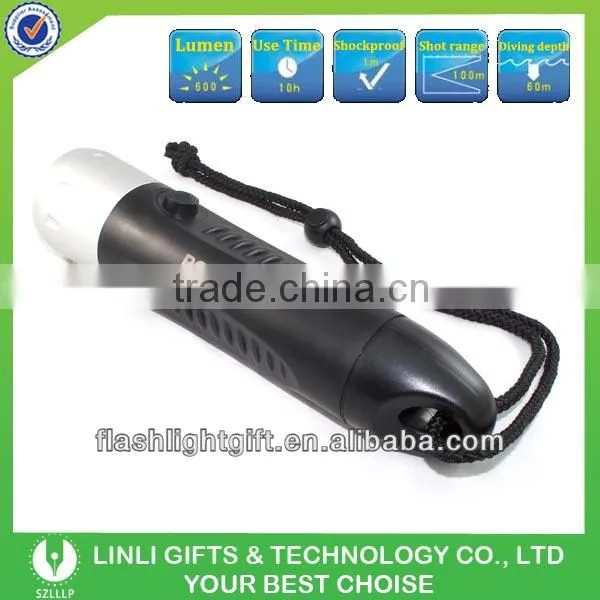 T6 Led Rechargeable Cree Diving Flashlight