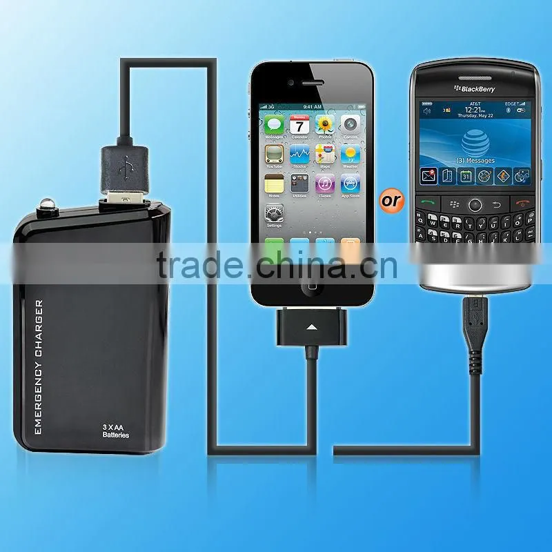 Alkaline and Ni-Mh battery Emergency Charger