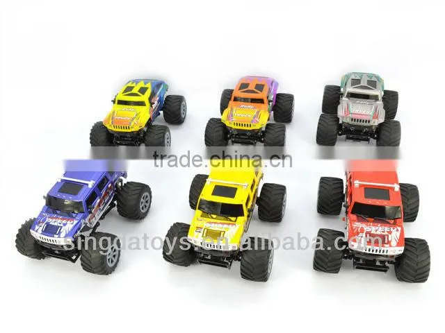 2.4G 5 Channel with liquid crystal remote control rc cars big hummer