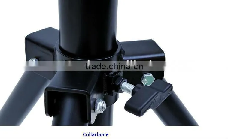 max height 4m hand winch stand adjustable double brace led light stand/4m tripod light stand