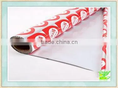 Aluminum foil sealing lid film for chocolate packaging