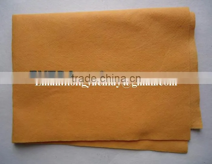 50x70cm Logo printed Germany nonwoven floor wiping cloth / floor wiping rags / floor wiping towels ( viscose/polyester)