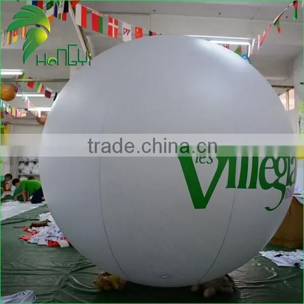 Newest Commercial Inflatable Led Balloon / Inflatable Light Helium Balloon For Advertising
